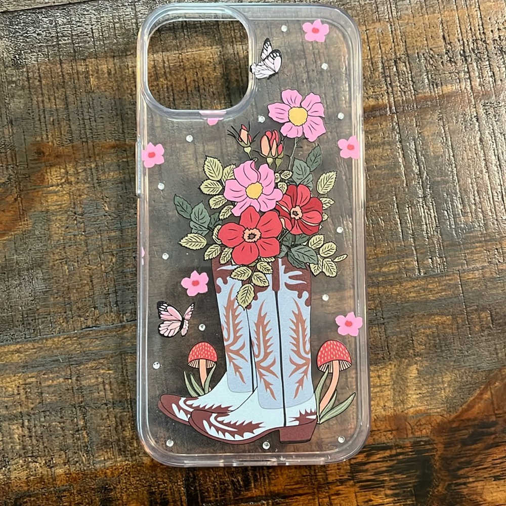 Cowboy boot iPhone 13 case